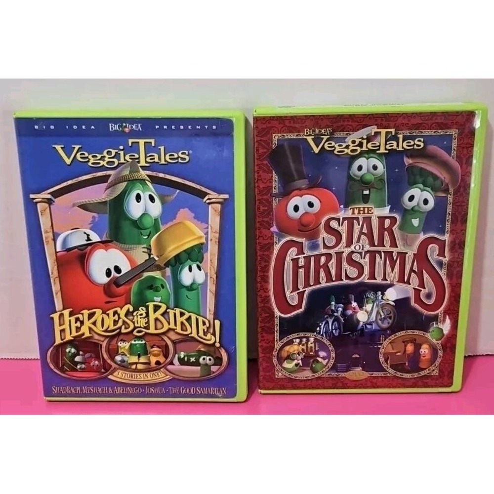 VeggieTales: Heroes Of The Bible & The Star Of Christmas Dvd's‎